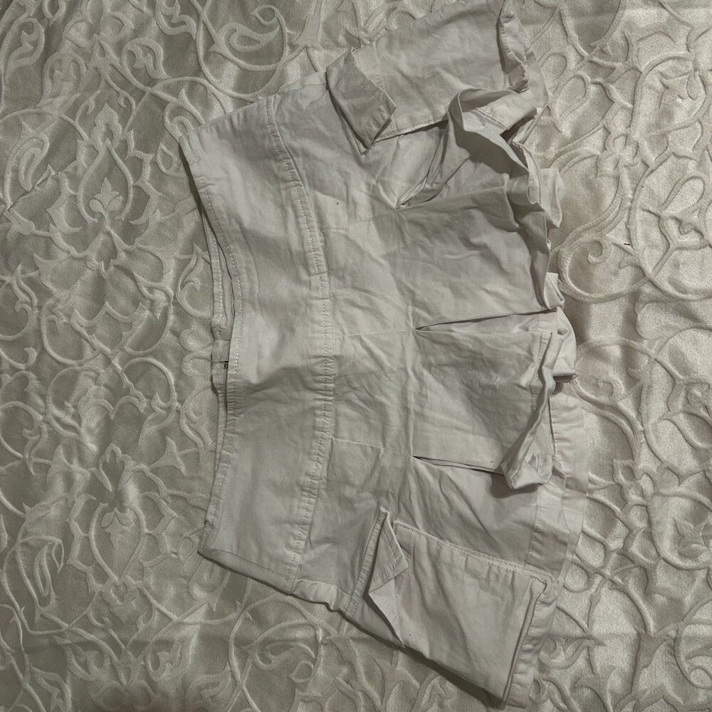 Garage pleated skort